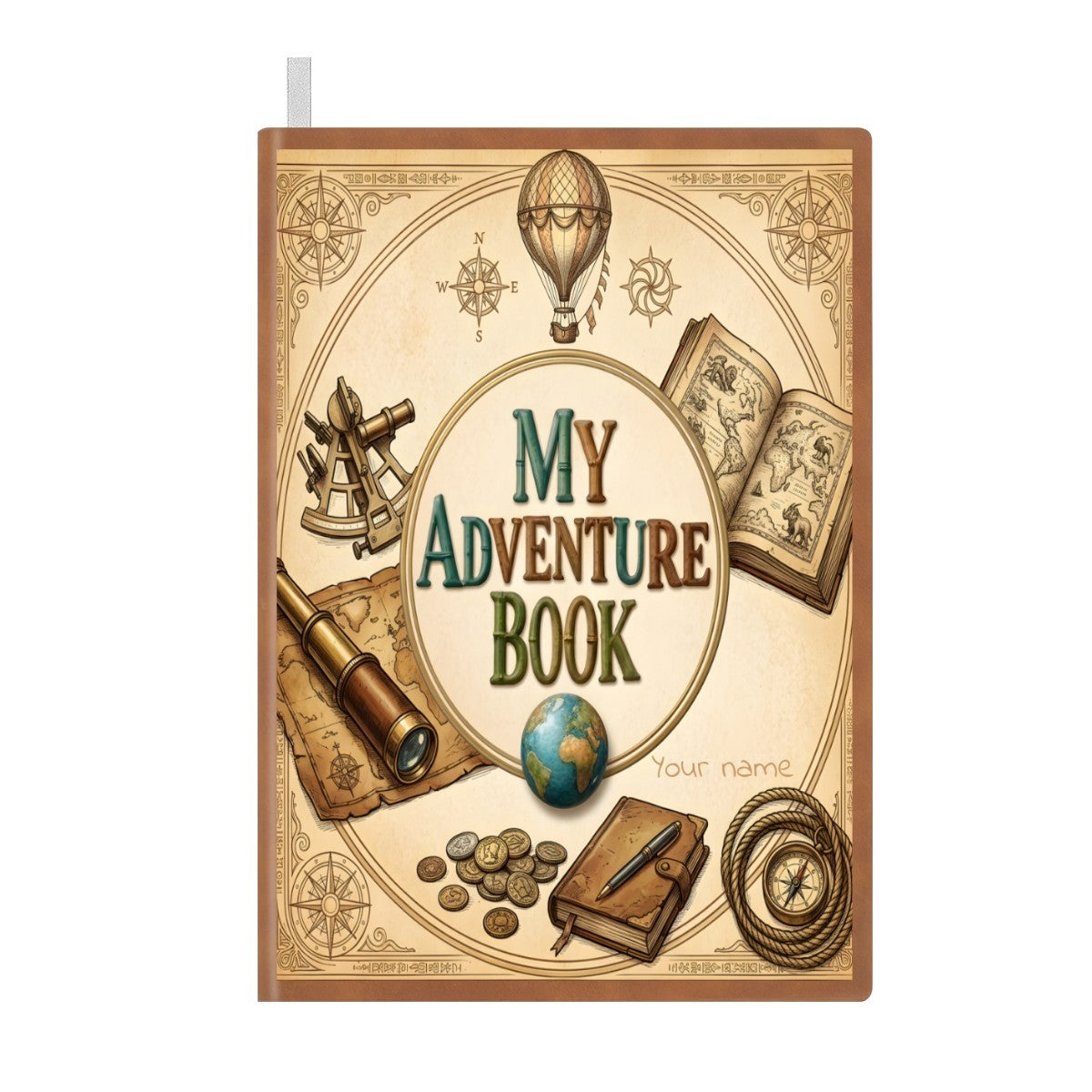 Personalized My Adventure Book | Custom Name A5 Travel Journal