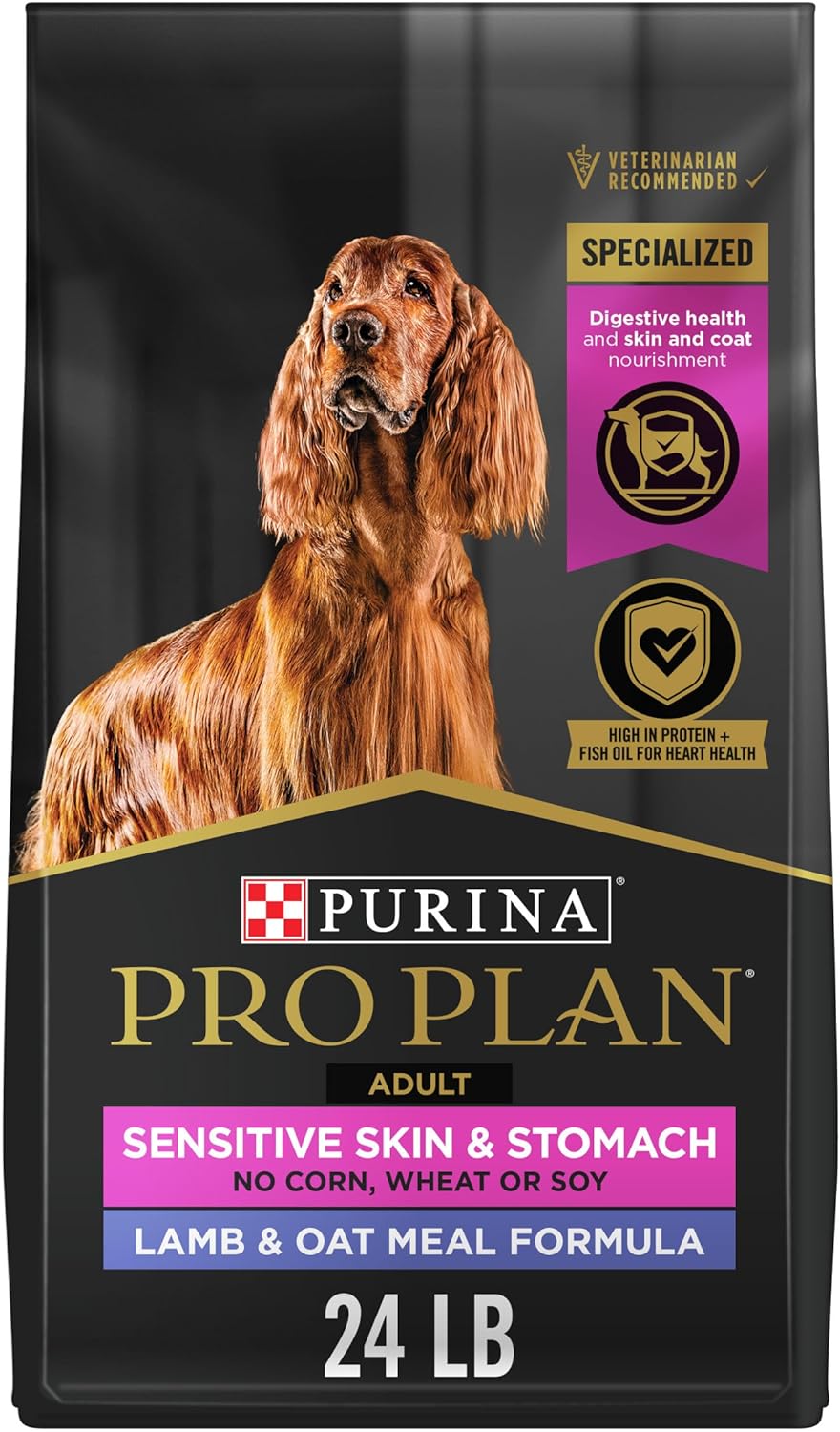 Purina Pro Plan Sensitive Skin & Sensitive Stomach Lamb & Oat Meal Formula