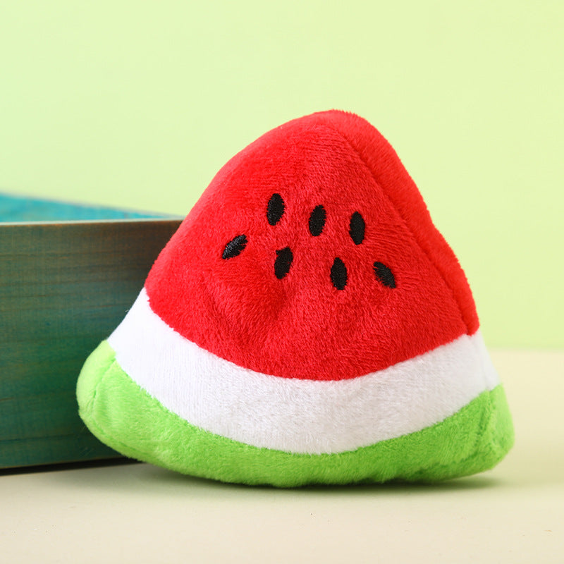 Fruit Dog Toys – Squeaky Fun