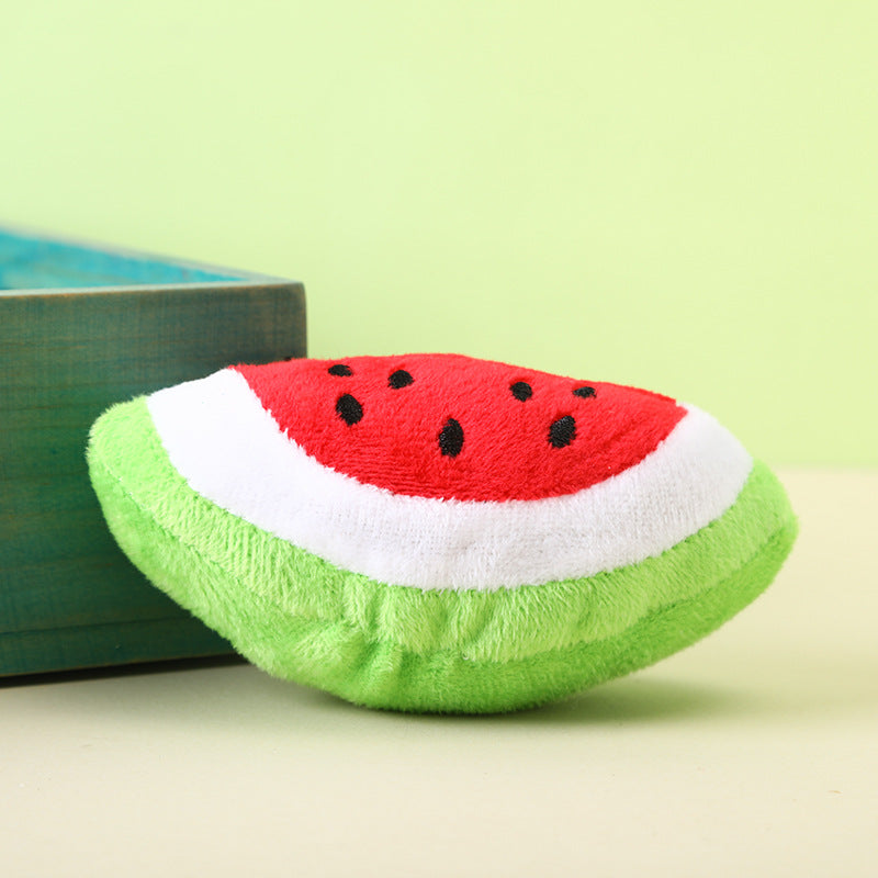 Fruit Dog Toys – Squeaky Fun
