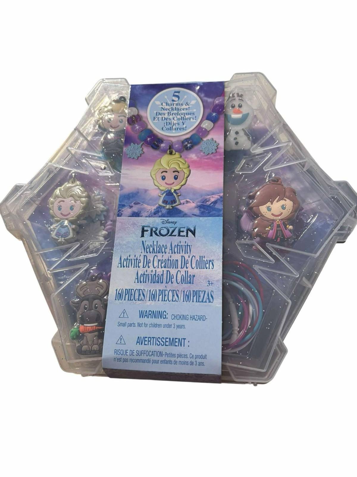 Tara Toys Disney Frozen Necklace Activity Set 5charms&necklaces New No Handle