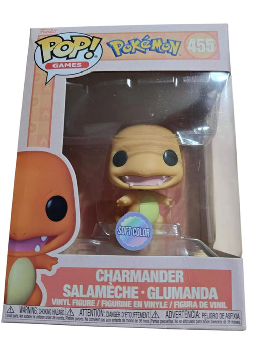 Funko Pop Games: Pokemon - Charmander - Softcolor  New in Box