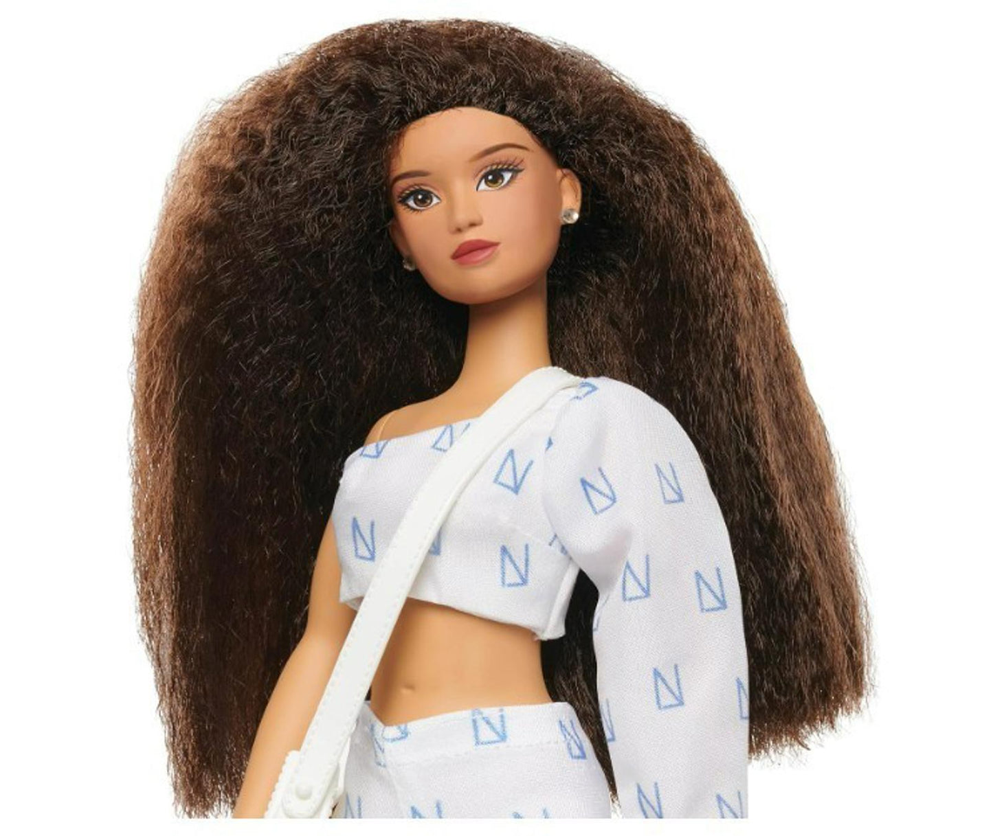 Purpose Toys Naturalistas 11.5-Inch Fashion Doll and Accessories Kelsey, 4B Text