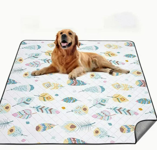 Washable Pee Pads for Dogs 48" by 48"  1 Pack Reusable Dog Mat for...