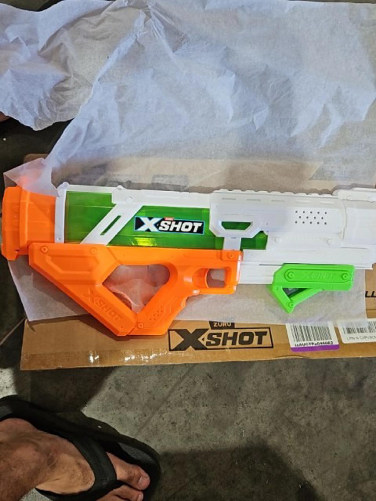 XSHOT Fast-Fill Epic Water Blaster by ZURU Large Squirt Gun Soaker 2 pack