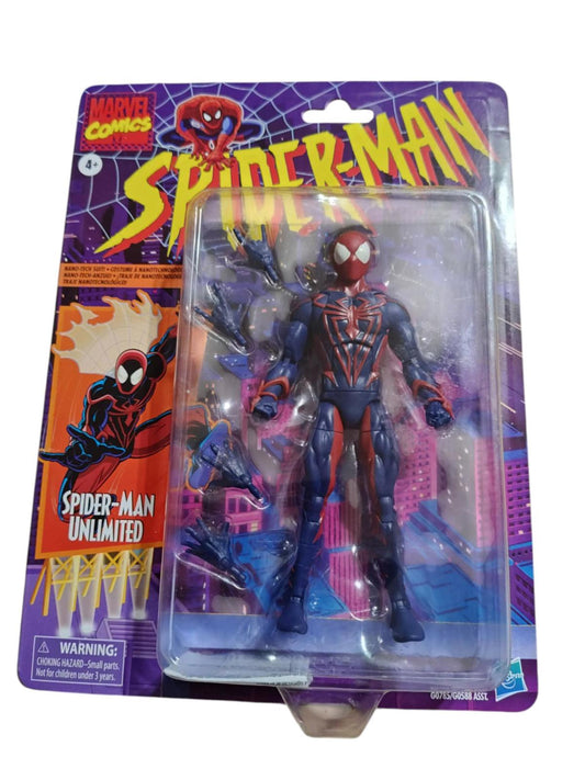 Marvel Legends Series Spider-Man Comics Retro Spider-Man Unlimited Action Figure