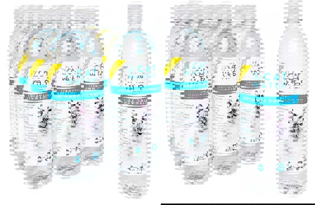 CATWATER by VETWATER | ph-Balanced and Mineral-Free Cat Water | 16.9 oz bottle