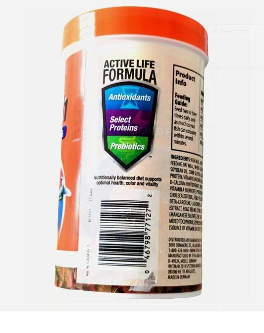 Active Life Formula container featuring antioxidants, select proteins, and prebiotics for optimal health.