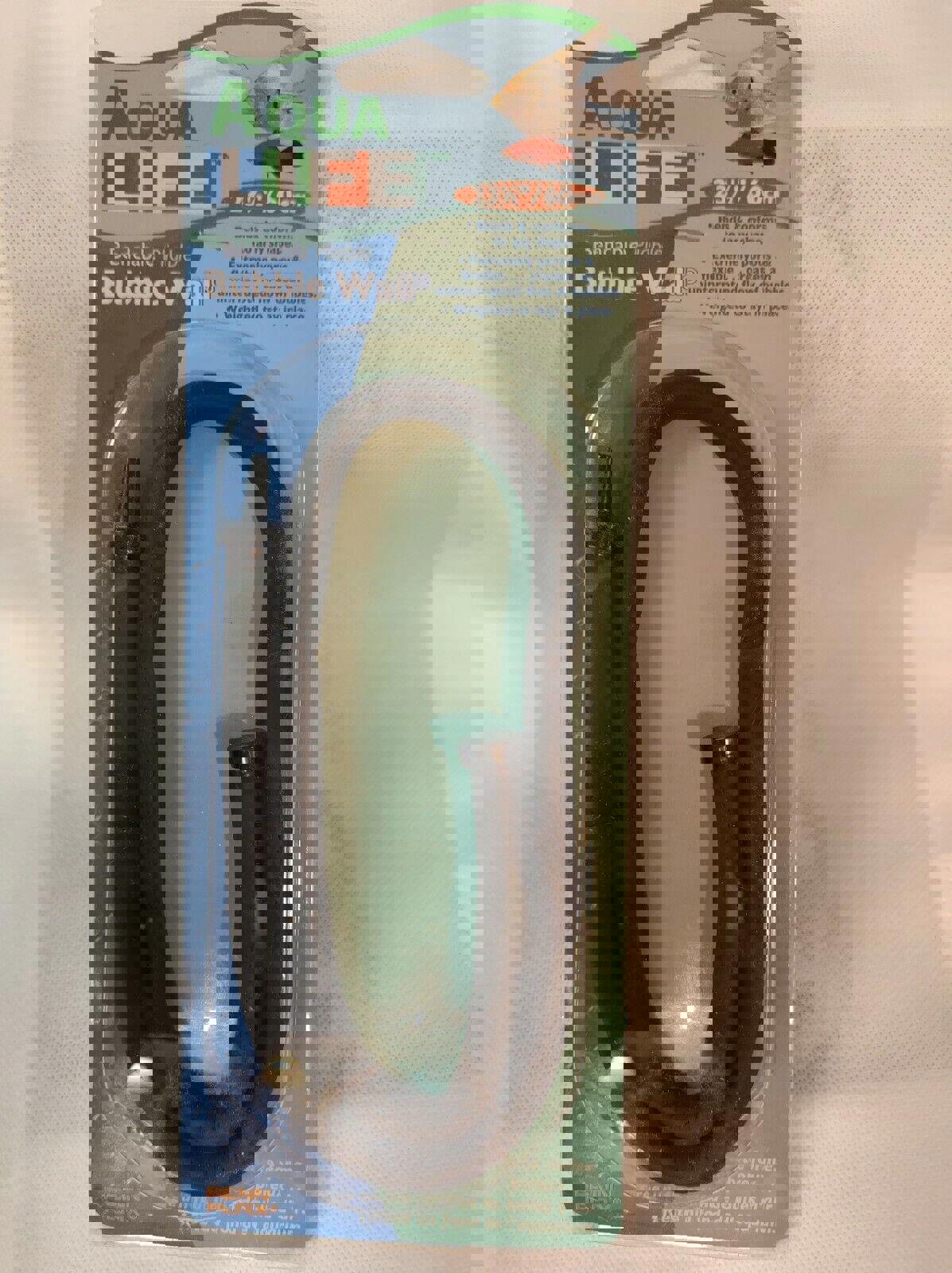 Aqua Life bubble wall for aquariums, flexible design, 33.5 inches long.