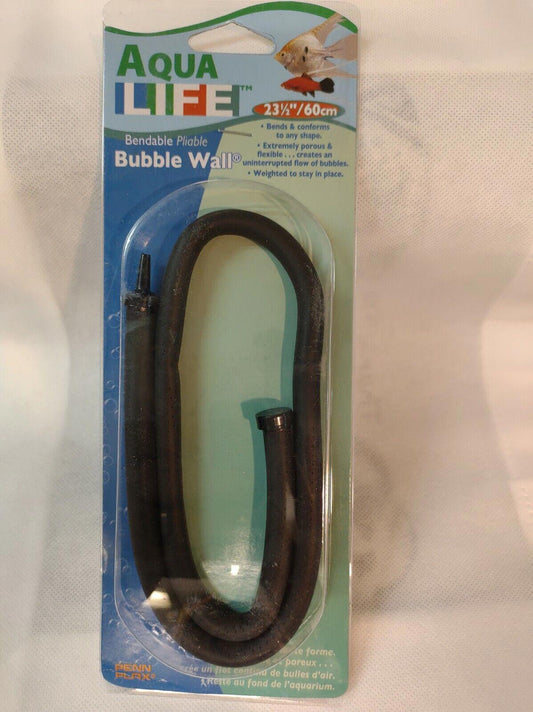 Aqua Life bubble wall for aquariums, flexible design, 33.5 inches long.