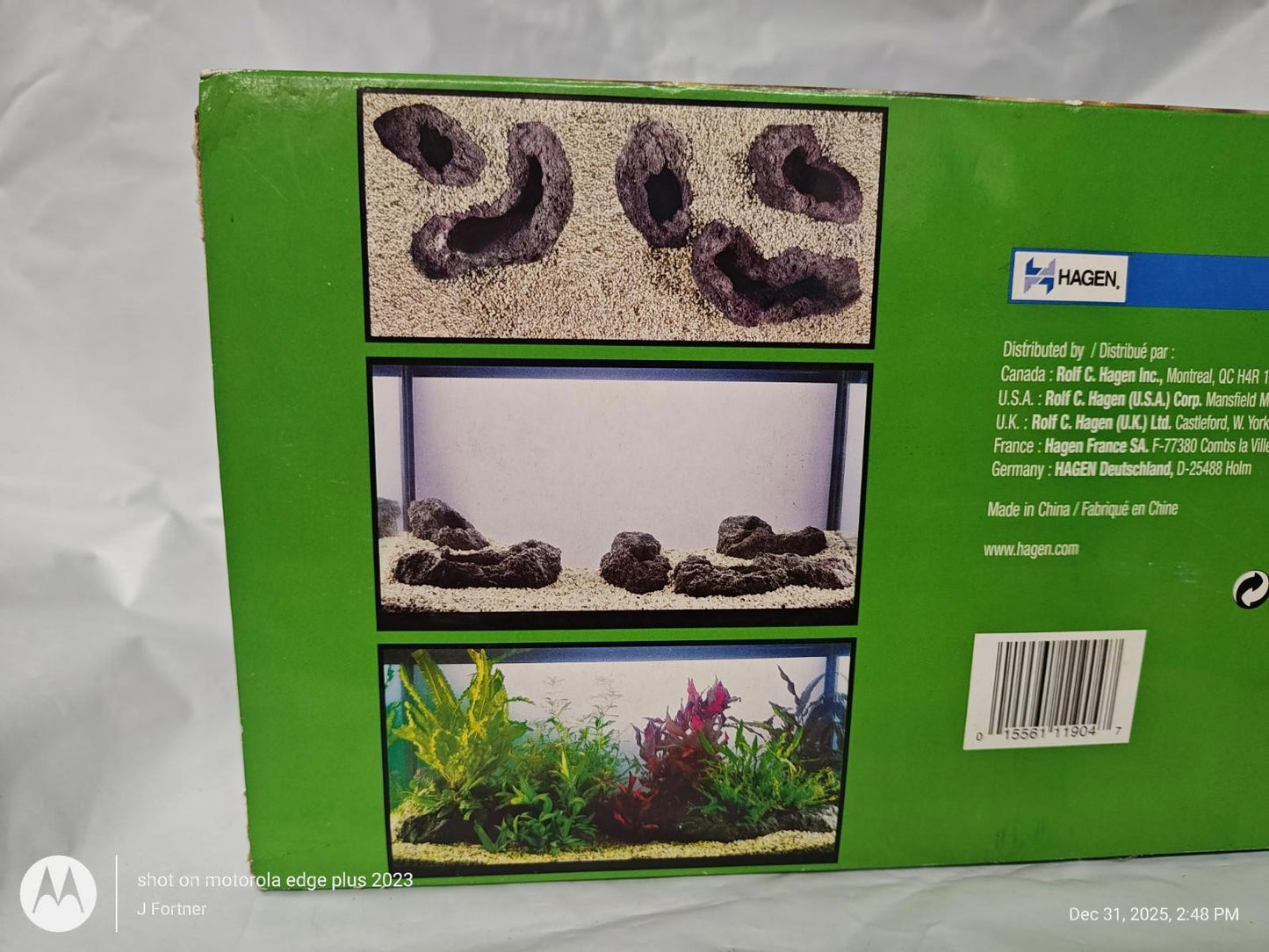 Aquarium Rock Decoration Set featuring realistic shapes and textures for natural aquascaping.