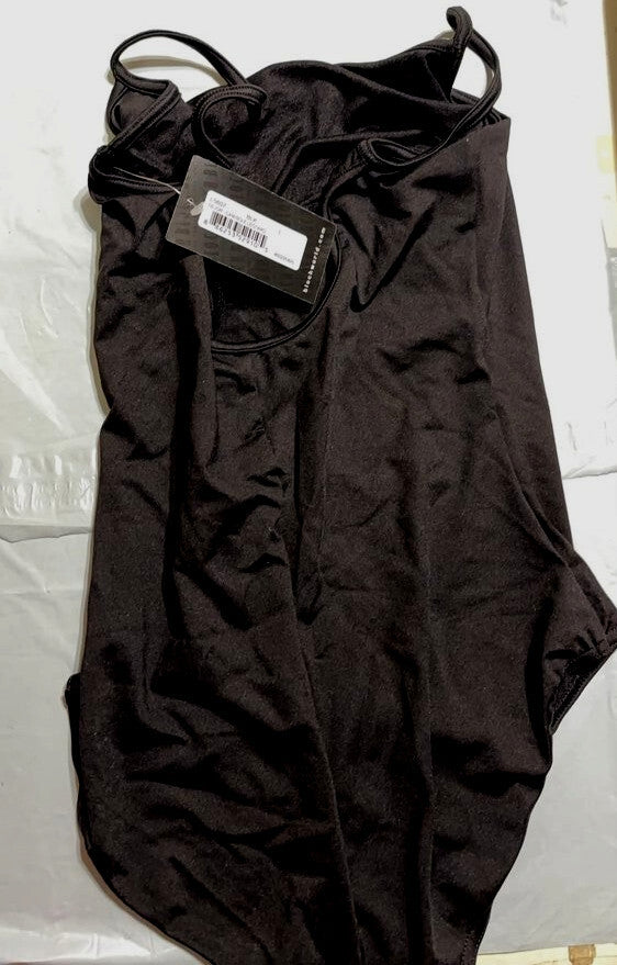 Bloch Black Camisole Leotard with Tag - Adult Dancewear Large