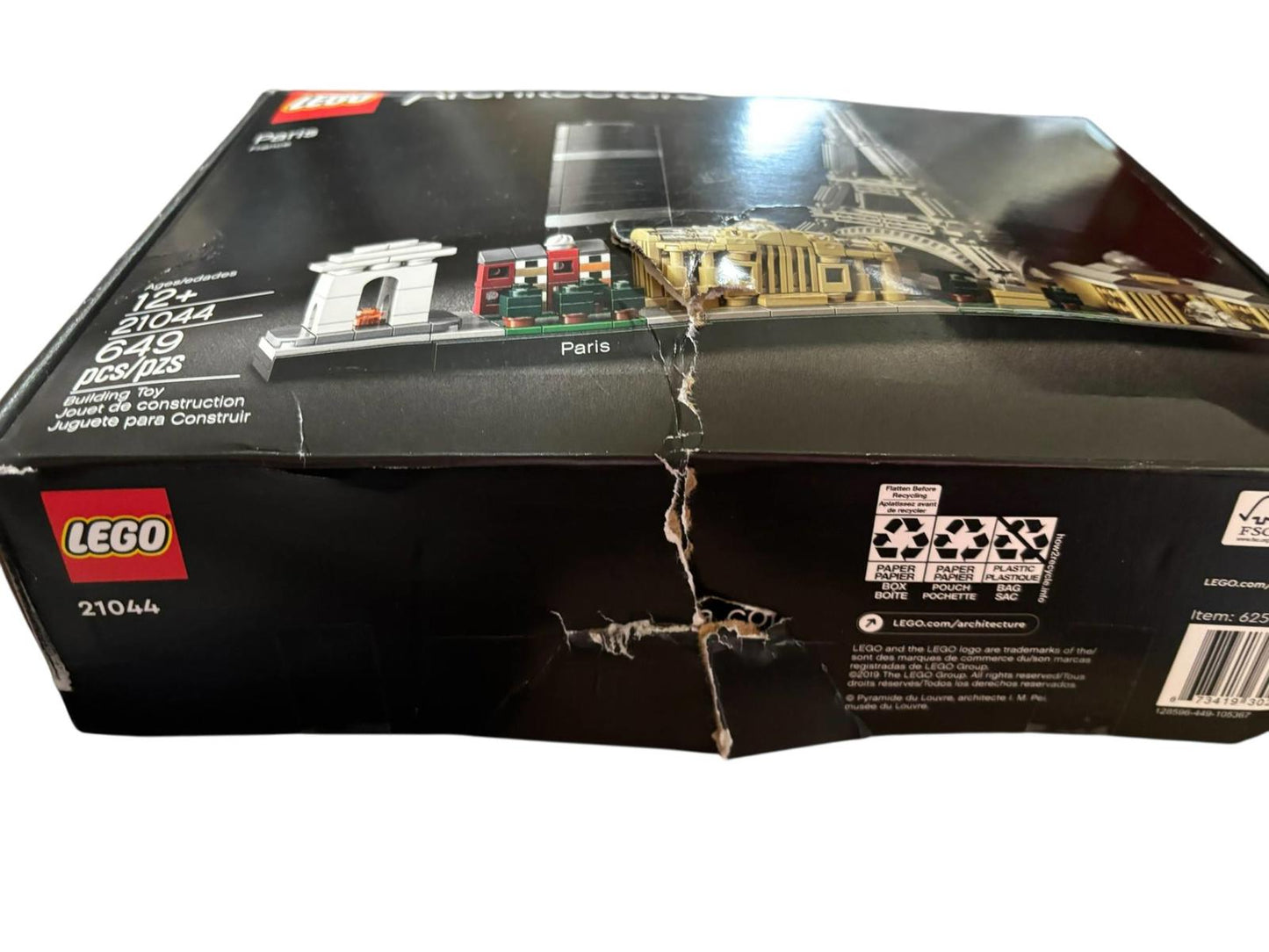 LEGO Architecture Paris Model Building Set - Detailed Display Building 21044