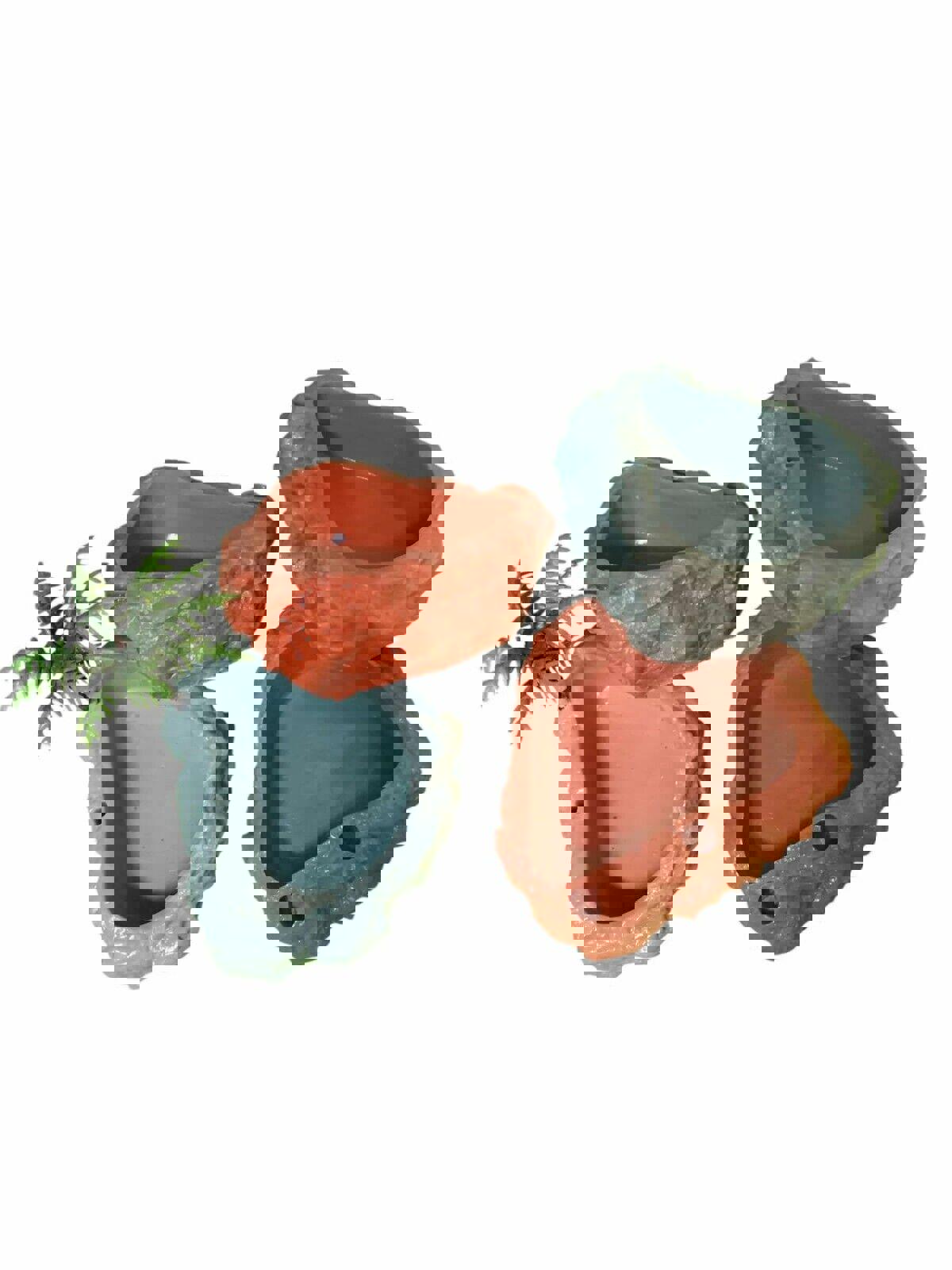 Reptile/Hermit Crab/Tarantula Dishes Lot Assorted Colors 48pc LOT! heavy-weight