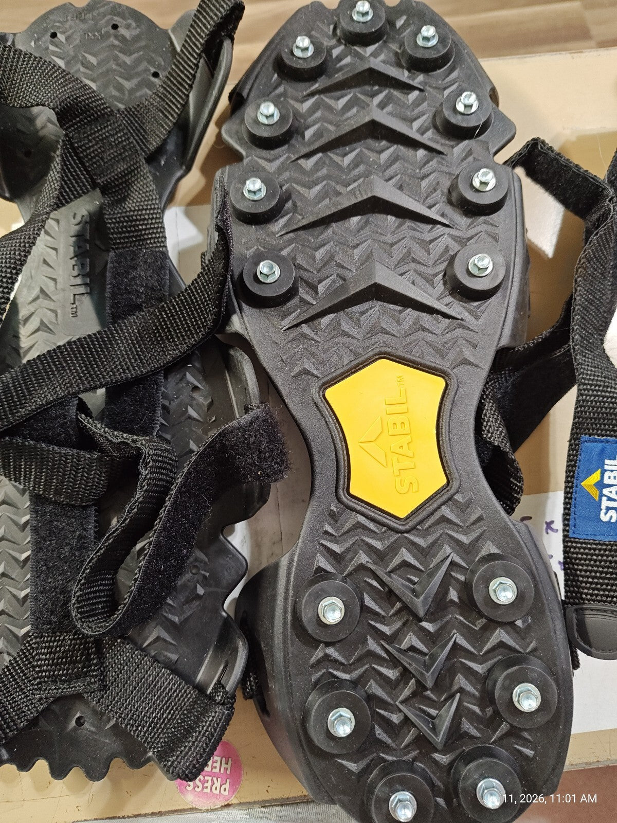 Stabilizers MAXX Heavy-Duty Traction Cleats Safety in Ice & Snow 1 pair xXL