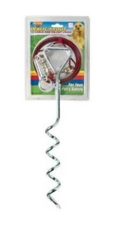Four Paws Walk-About Combo Stake W/Cable