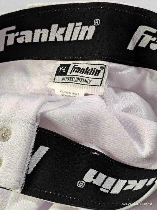 Franklin Deluxe Baseball- Softball Pants Youth LARGE