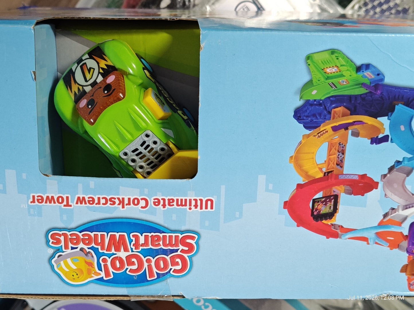 New 2020 Vtech Go! Go! Smart Wheels Ultimate Corkscrew Tower Children Car Track