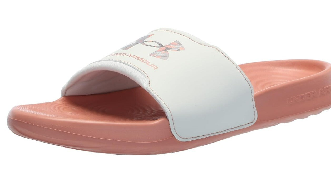 Under Armour Women's Ignite Select, Size 9 Canyon Pink/Summit White/Canyon Pink,