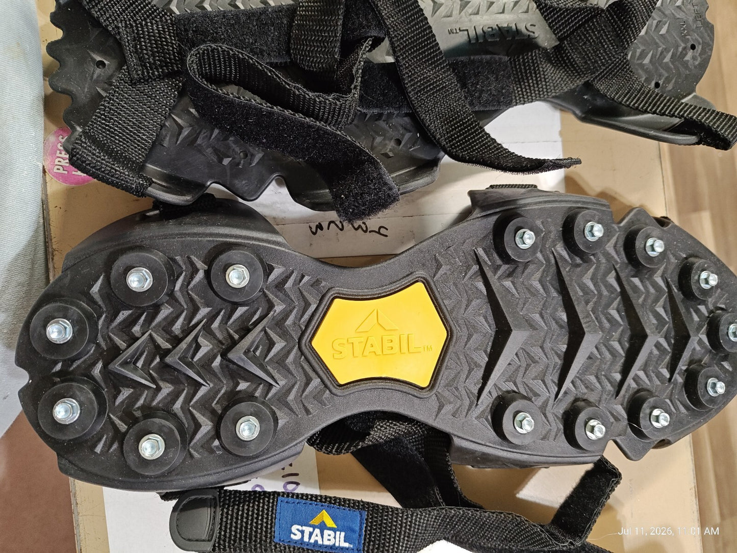 Stabilizers MAXX Heavy-Duty Traction Cleats Safety in Ice & Snow 1 pair xXL