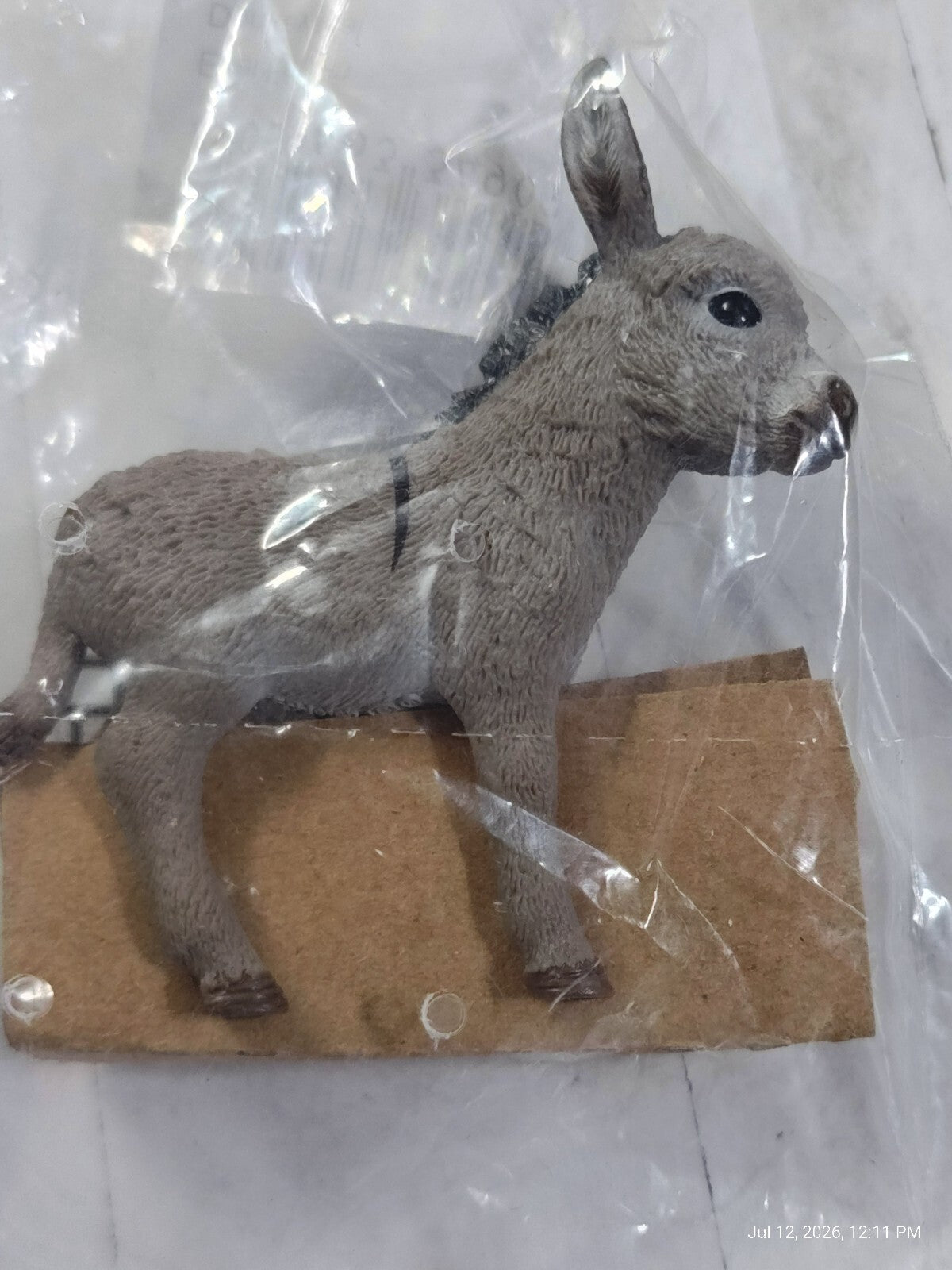 Schleich Donkey Foal Animal Figure  Brand New in original bag