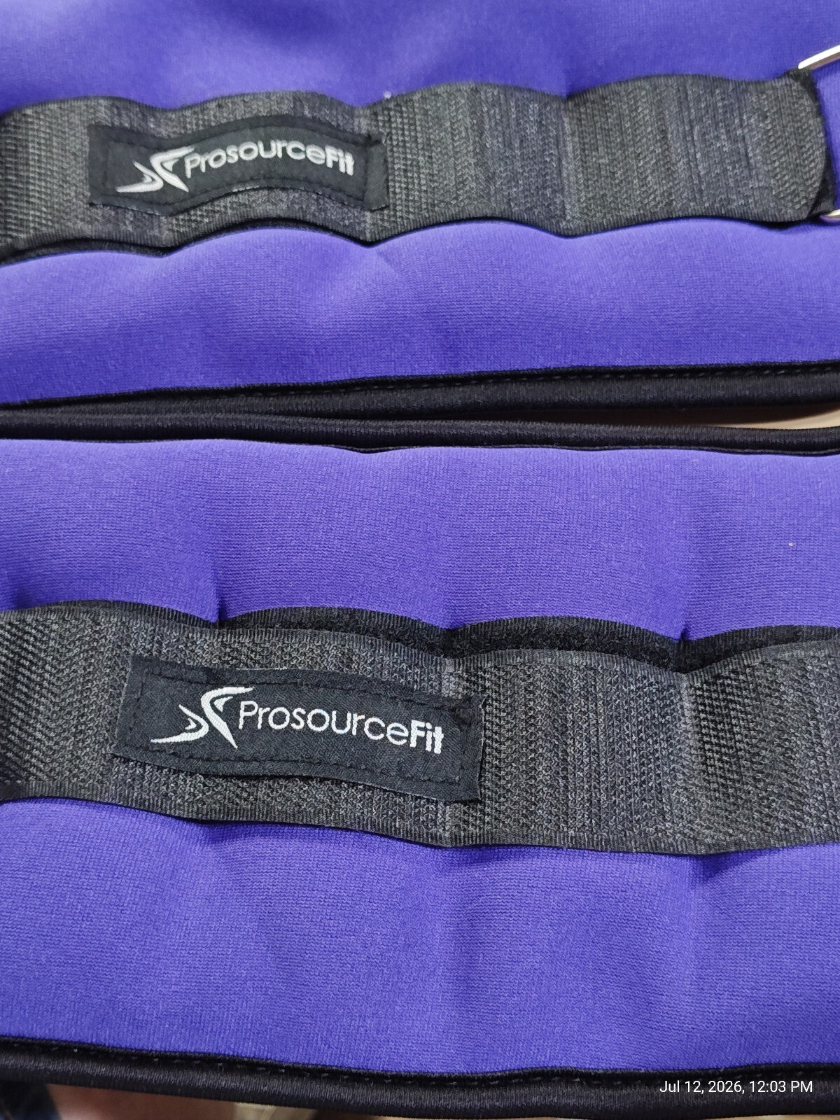 Ankle, Wrist, Arm, & Leg Weights  Set of 2, 2lb each, Purple