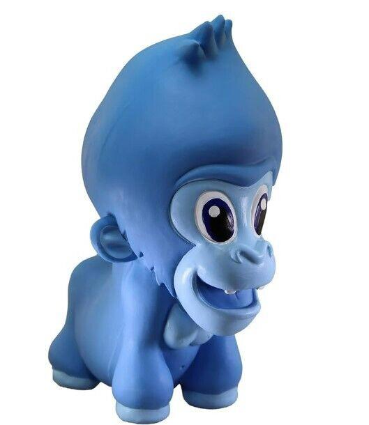 Blue Gorilla Toy with a playful expression and soft texture.