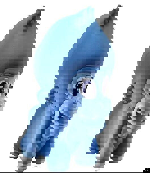 Blue Gorilla Toy with a playful expression and soft texture.