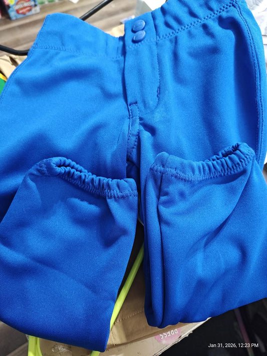 Blue Swim Shorts featuring elastic waistband and side pockets.