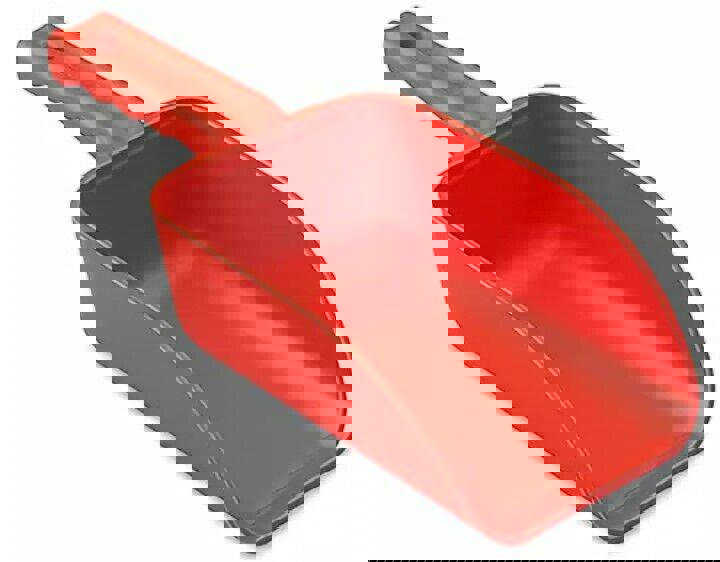 Deluxe Pet food Scoop Measurement on scoop 1/2 cup to 2 cups