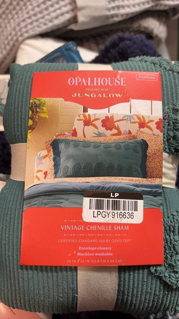 Opalhouse Vintage Chenille Standard Sham Sunset & Vine