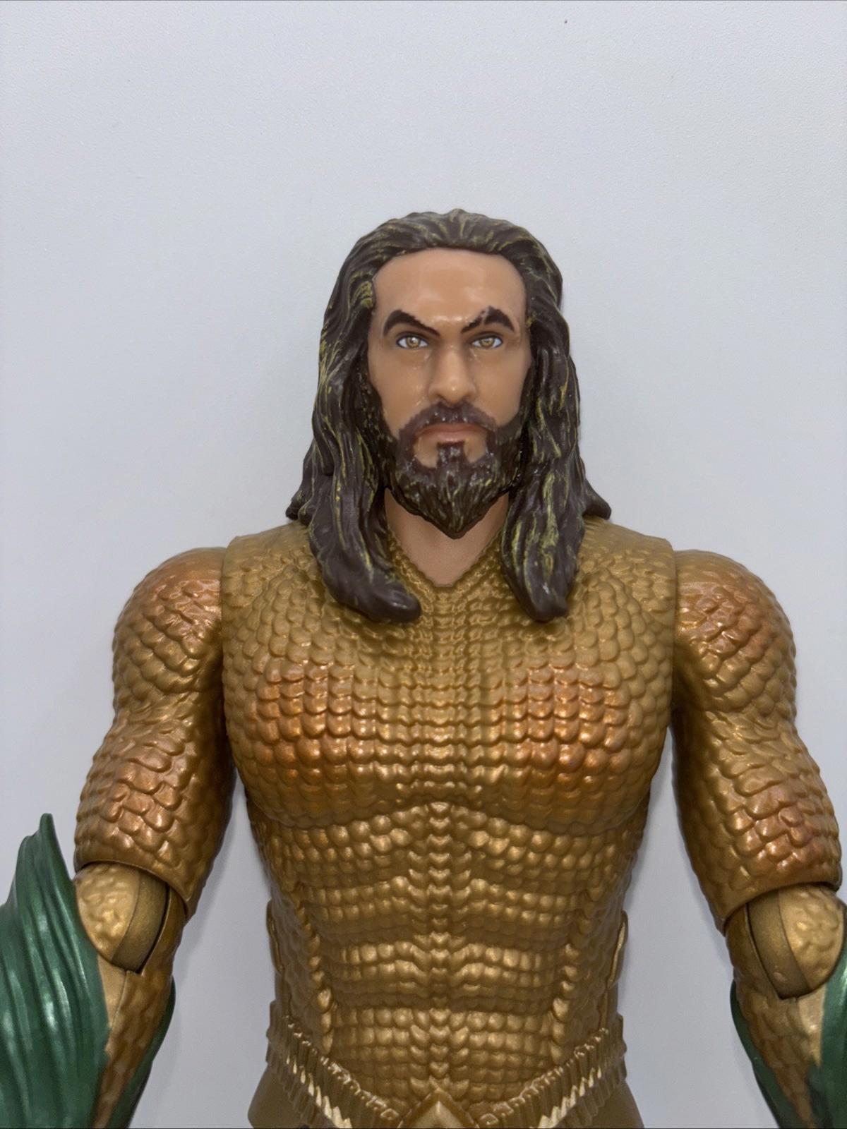 Dc comics Justice league movie Aquaman 12 inch action figure Brand New