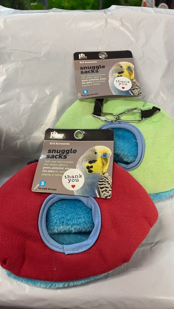 PH Bird Accessories Snuggle Sacks for Small Birds