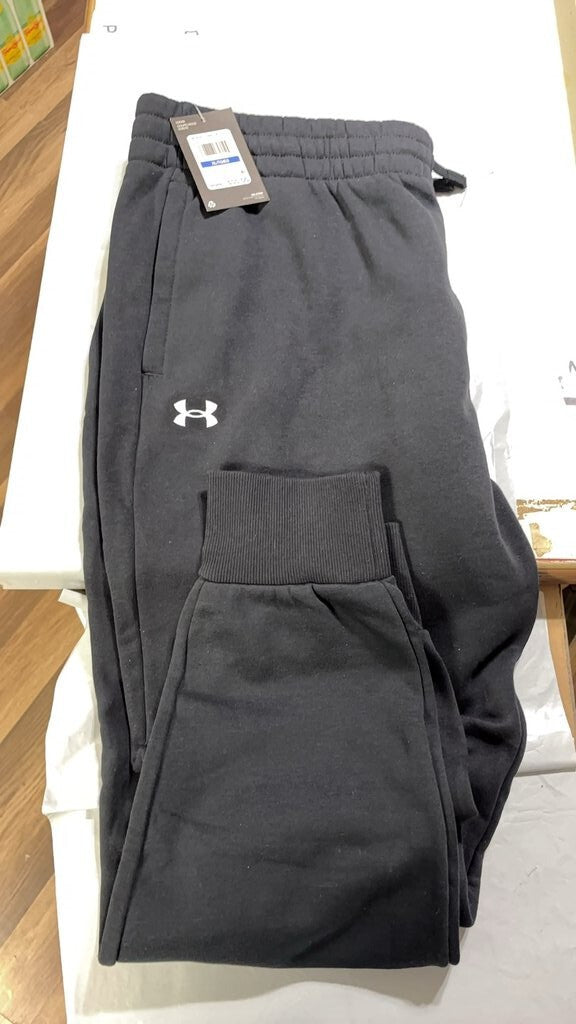 Under Armour Womens Size XLG Black Sweatpants NWT