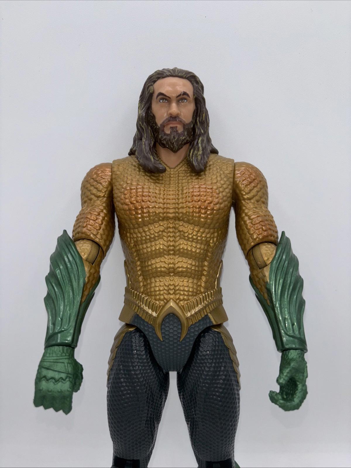 Dc comics Justice league movie Aquaman 12 inch action figure Brand New