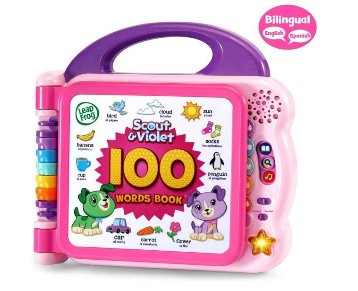 LeapFrog Scout and Violet 100 Words Book Exclusive Purple
