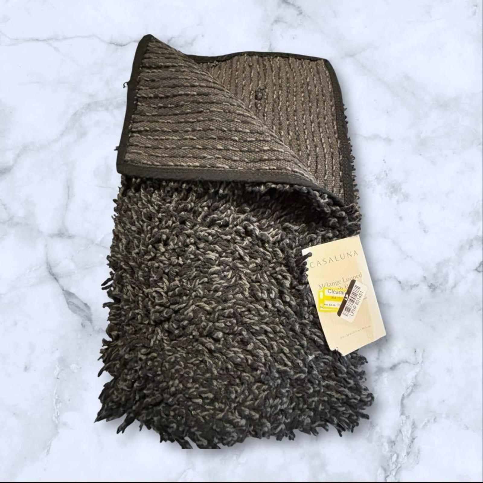 Cozy Chenille Throw Blanket in dark gray with textured design.