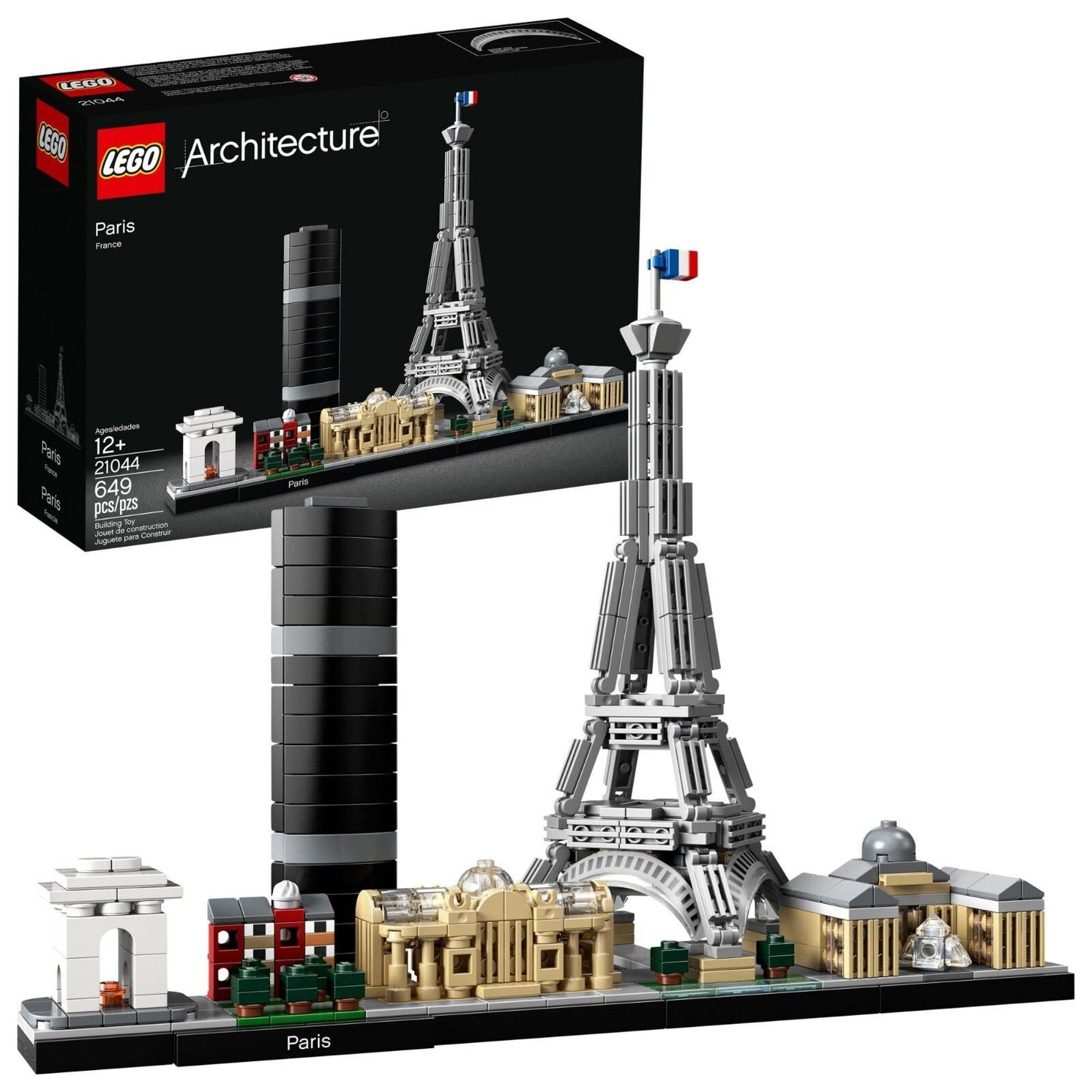 LEGO Architecture Paris Model Building Set - Detailed Display Building 21044