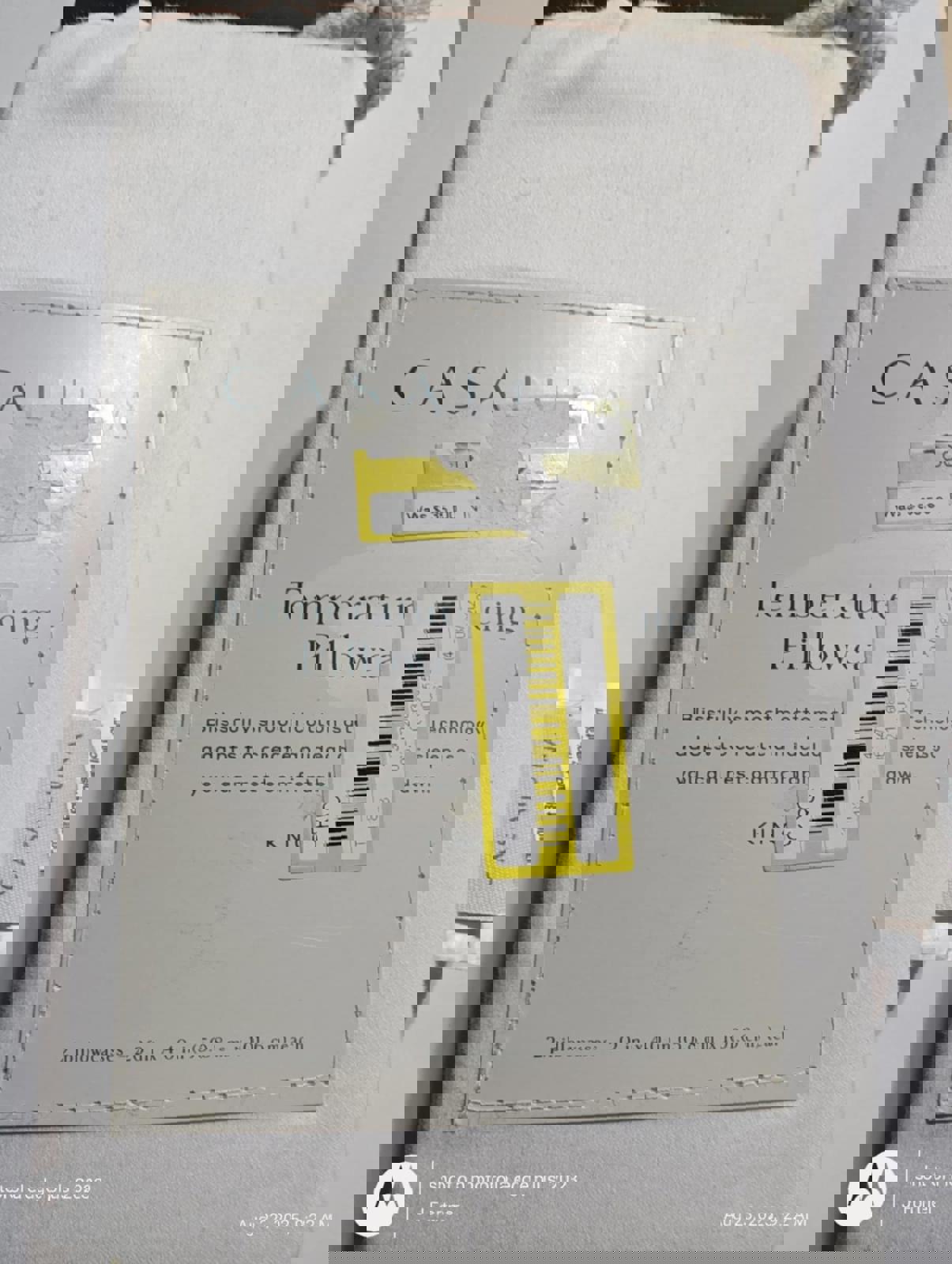 Casaluna King Temp. Balancing- White Color -Pillowcase Set