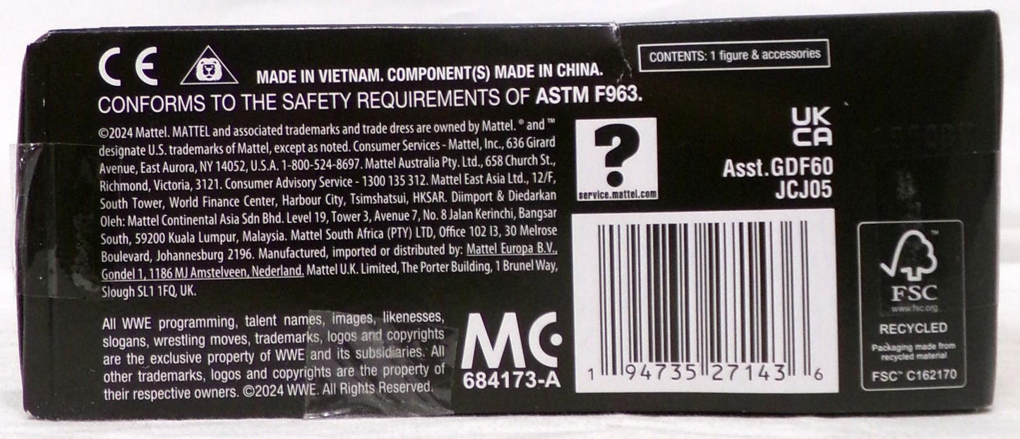 Mattel WWE Elite Collection Series 116 AJ Styles 6.5" Figure New Damaged Box