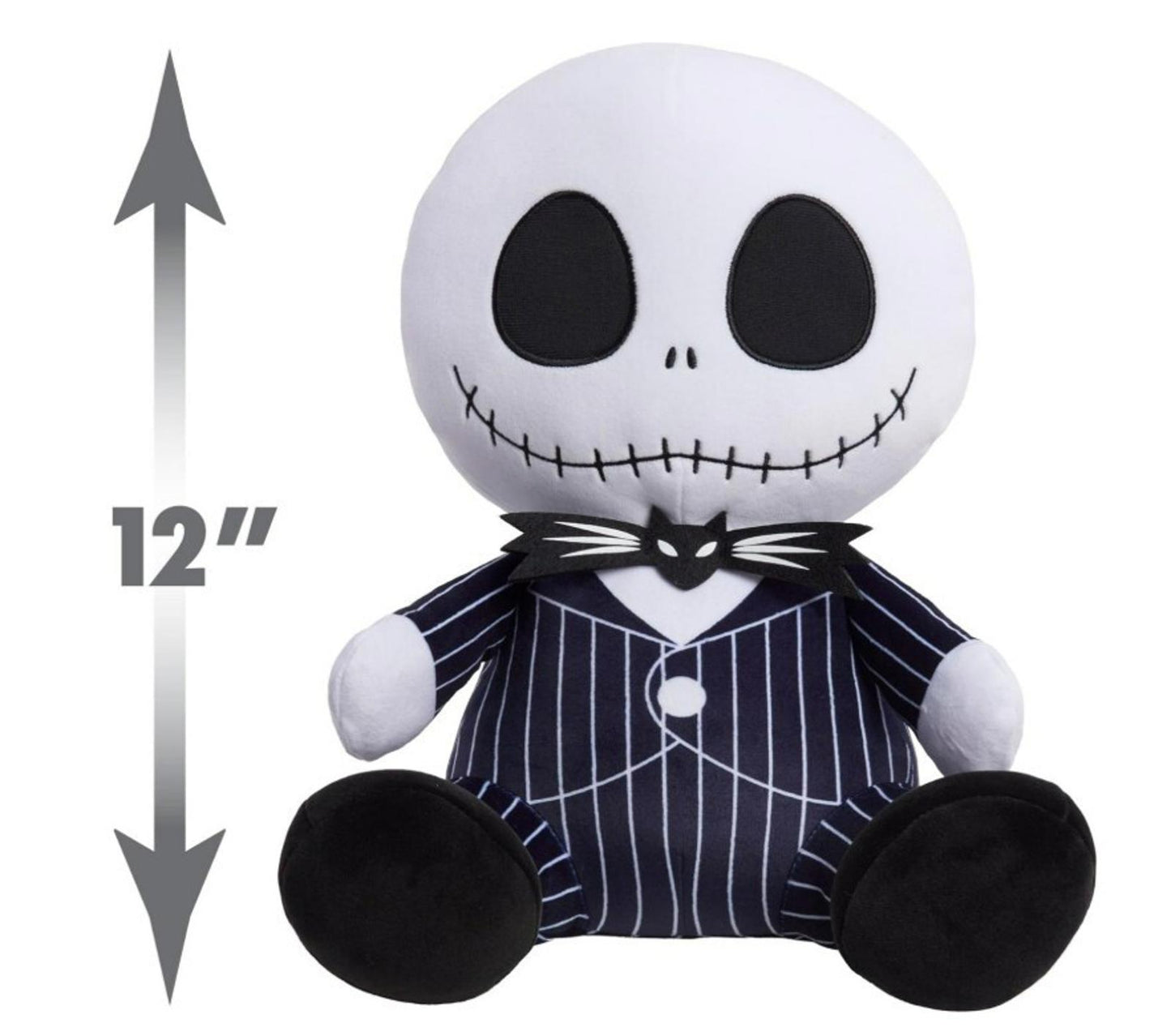 Disney Tim Burton The Nightmare Before Christmas Jack Skellington Weighted Plush