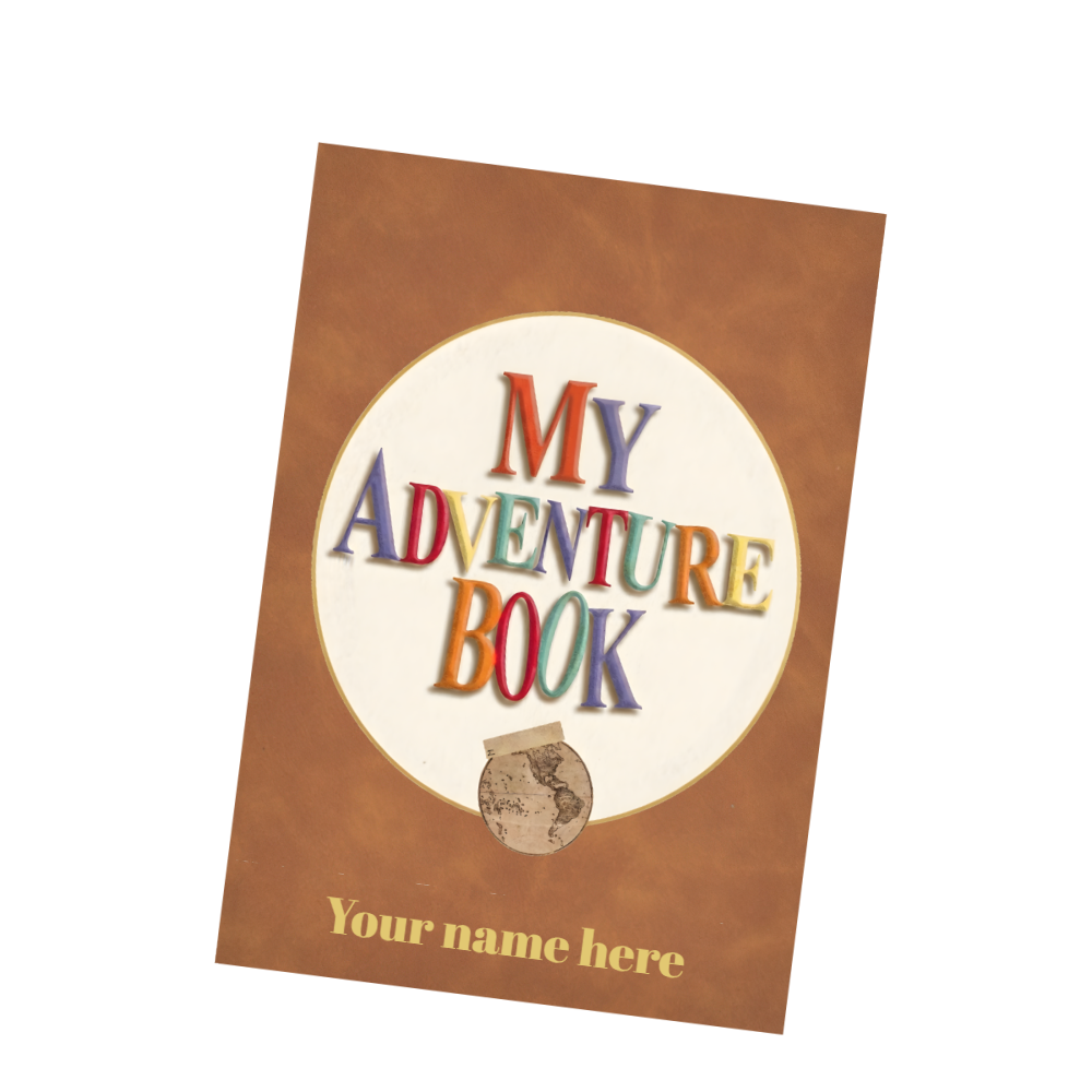 Personalized My Adventure Book | Colorful Custom Name Journal