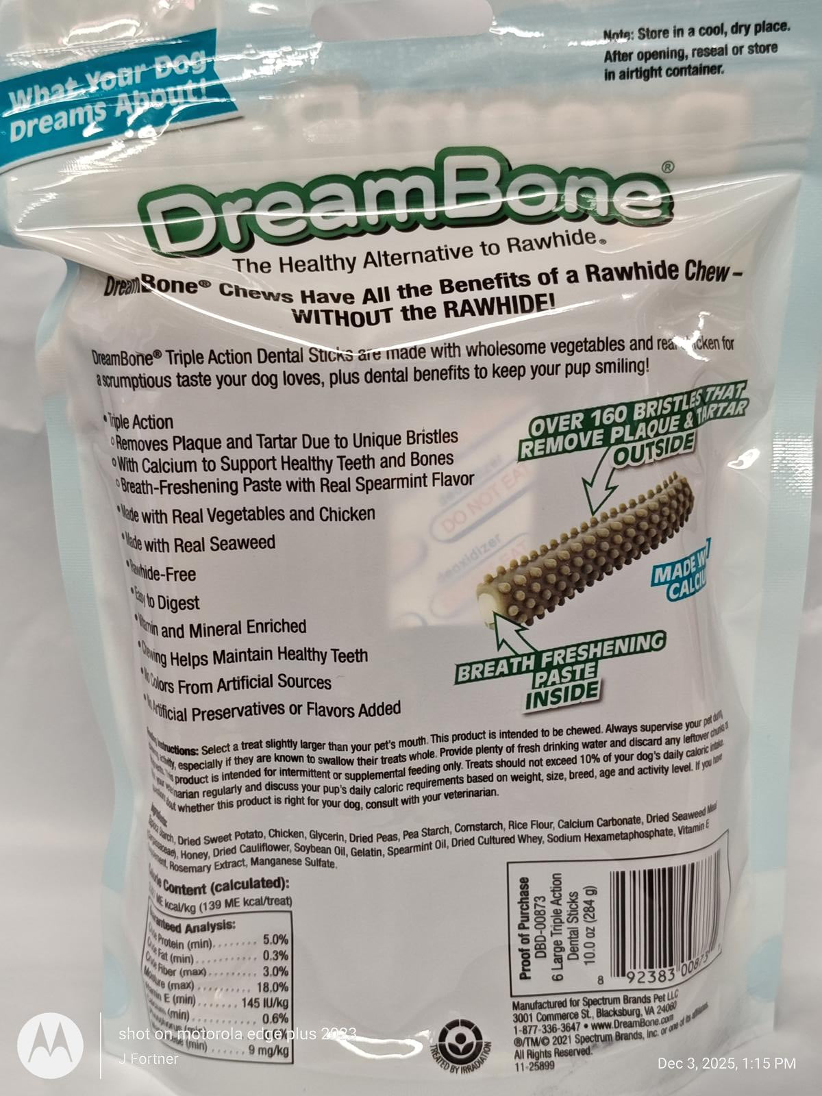DreamBone chews provide a healthy alternative to rawhide with unique textures and flavors.