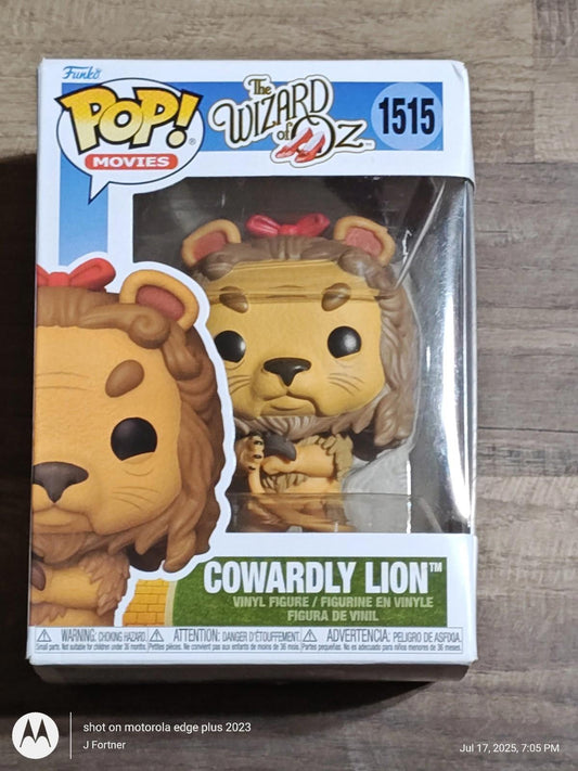 Funko POP! The Wizard of Oz 85th Anniversary Vinyl Figure - COWARDLY LION #1515