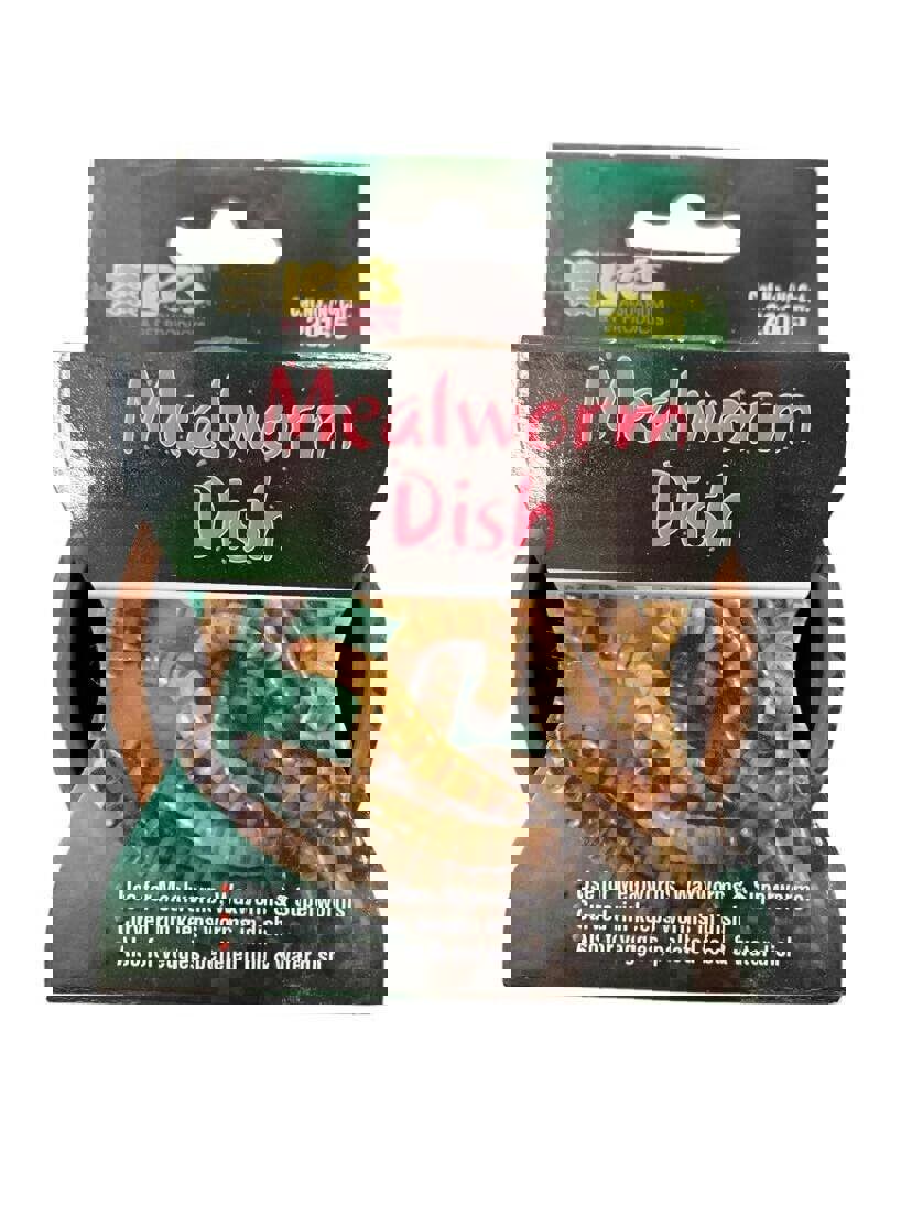 Mealworm Dish Brown Lee's Aquarium New 20165