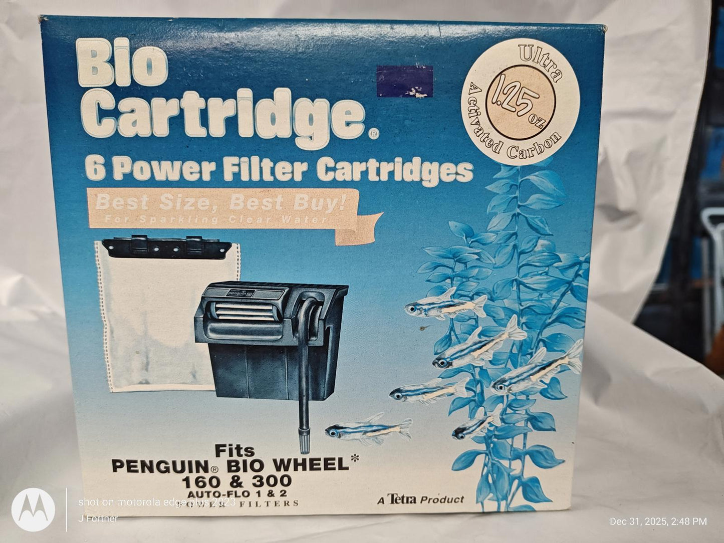 Tetra BIO-BAG Medium Disposable Filter Cartridges For Aquariums 6 Pack