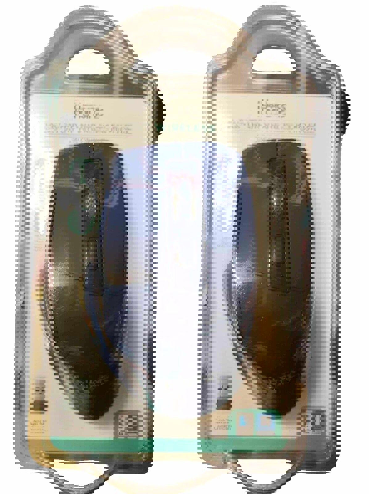 iHome Easy Grip Wireless Mouse w/Nano USB, asst colors