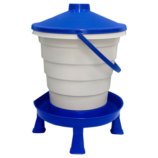 Elevated Bucket Drinker with Legs for Chickens, Ducks & Game Birds