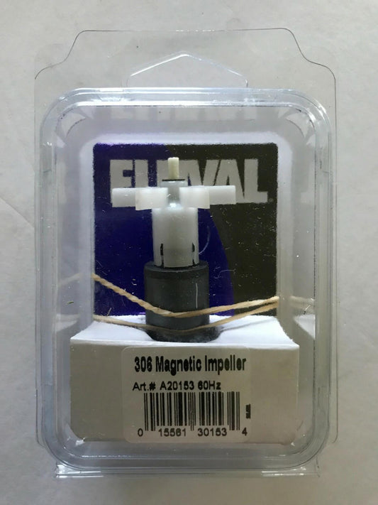 Elval 306 Magnetic Impeller in packaging, featuring a white impeller and black base.
