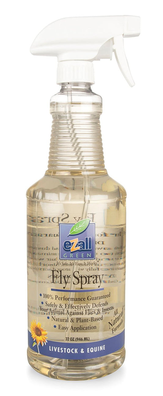 eZall Natural Fly Spray for Horses & Livestock